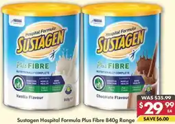 Pharmacy4Less Sustagen Hospital Formula Plus Fibre Range offer