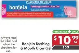 Pharmacy4Less Bonjela Teething & Mouth Ulcer Gel offer