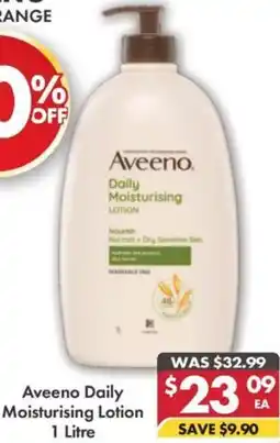 Pharmacy4Less Aveeno Daily Moisturising Lotion offer