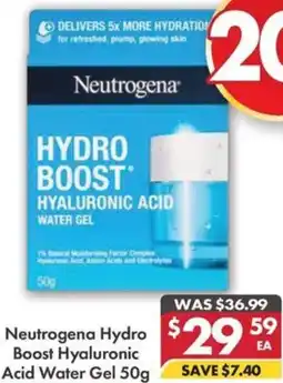 Pharmacy4Less Neutrogena Hydro Boost Hyaluronic Acid Water Gel offer