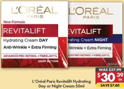 Pharmacy4Less L'Orรฉal Paris Revitalift Hydrating Day or Night Cream offer