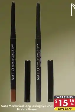 Pharmacy4Less Natio Mechanical Long Lasting Eye Liner offer