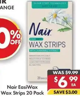 Pharmacy4Less Nair EasiWax Wax Strips offer