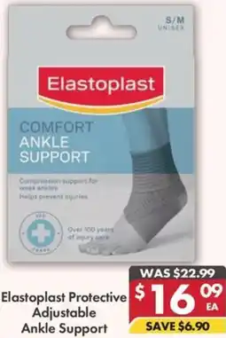 Pharmacy4Less Elastoplast Protective Adjustable Ankle Support offer