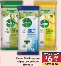 Pharmacy4Less Dettol Multipurpose Wipes Lemon Burst offer