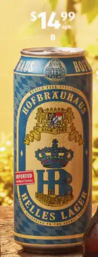 ALDI Hofbräu Helles Lager offer