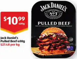 ALDI Jack Daniel's Pulled Beef offer