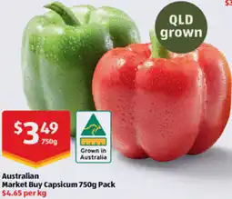 ALDI Australian Market Buy Capsicum offer