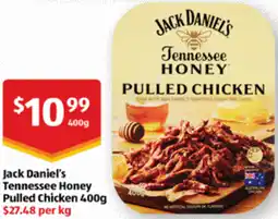 ALDI Jack Daniel's Tennessee Honey Pulled Chicken offer