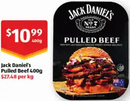 ALDI Jack Daniel's Pulled Beef offer