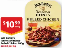 ALDI Jack Daniel's Tennessee Honey Pulled Chicken offer