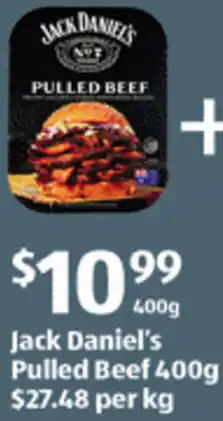 ALDI Jack Daniel's Pulled Beef offer