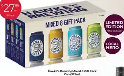 Porters Hawke's brewing mixed 8 gift pack cans offer