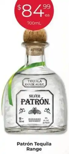 Porters Patrón Tequila Range offer