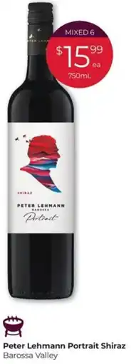 Porters Peter Lehmann Portrait Shiraz Barossa Valley offer