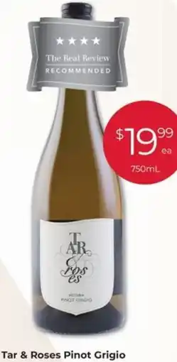Porters Tar & Roses Pinot Grigio offer