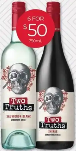 Porters Two Truths Range offer