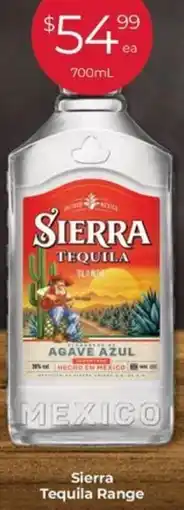 Porters Sierra Tequila Range offer