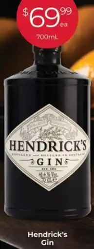Porters Hendrick's Gin offer