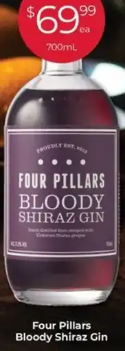 Porters Four Pillars Bloody Shiraz Gin offer
