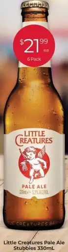 Porters Little creatures pale ale stubbies offer