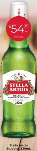 Porters Stella artois stubbies offer