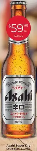 Porters Asahi Super Dry Stubbies offer