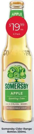 Porters Somersby cider range bottles offer