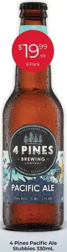 Porters 4 pines pacific ale stubbies offer