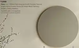 Harvey Norman Ilume Curv Wall-Hung Vanity with Porcelain offer