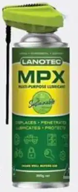 Blackwoods MPX Multi-Purpose Lubricants offer
