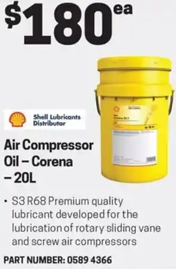 Blackwoods Air compressor oil - corena offer