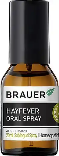 healthylife Brauer Hayfever Oral Spray 20ml offer