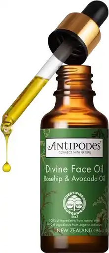 healthylife Antipodes Divine Face Oil with Rosehip & Avocado Oil 30ml offer