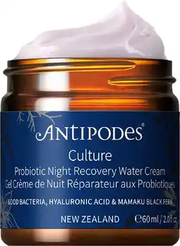 healthylife Antipodes Culture Probiotic Night Recovery Water Cream 60ml offer