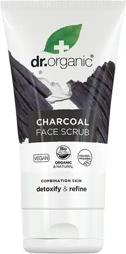 healthylife Dr Organic Charcoal Face Scrub 125ml offer