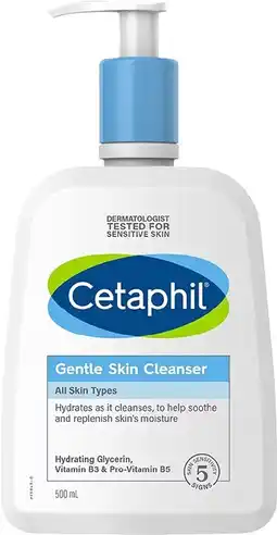 healthylife Cetaphil Gentle Skin Cleanser 500ml offer