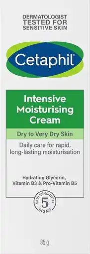 healthylife Cetaphil Intensive Moisturising Cream 85g offer