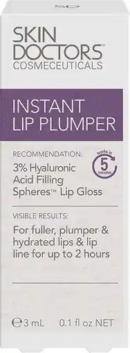 healthylife Skin Doctors Instant Lip Plumper 3ml offer