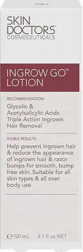 healthylife Skin Doctors Ingrow Go Exfoliating Lotion 120ml offer