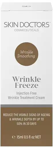 healthylife Skin Doctors Wrinkle Freeze Treatment Cream 15ml offer