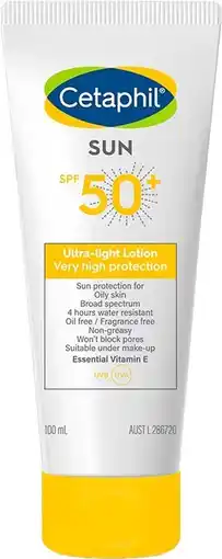 healthylife Cetaphil Sun Ultra Light Lotion SPF50+ 100ml offer