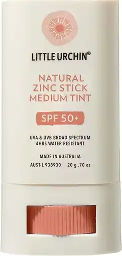 healthylife Little Urchin Natural Zinc Stick Medium Tint SPF50+ 20g offer