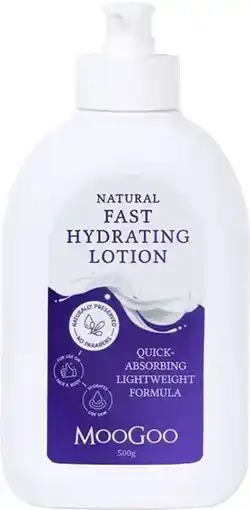healthylife MooGoo Fast Hydrating Lotion 500g offer