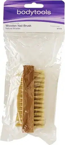 healthylife Bodytools Wooden Nail Brush 1 Pack offer