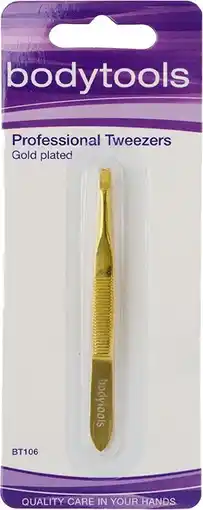 healthylife Bodytools Professional Tweezers Gold Plated 1 Pack offer