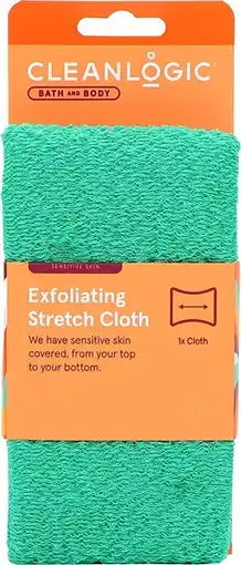healthylife Cleanlogic Exfoliating Stretch Cloth Sensitive Skin 1 Pack Assorted Colours offer