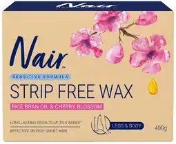 healthylife Nair Sensitive Strip Free Liquid Wax For Body & Legs 400g offer