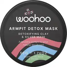 healthylife Woohoo Body Armpit Detox Mask 50g offer