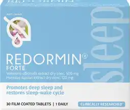 healthylife Actor Pharmaceuticals Redormin Forte 30 Tablets offer